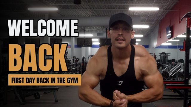 Video thumbnail: Welcome Back, first day back in the gym